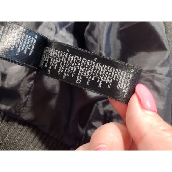 Forever 21 gray and red varsity jacket - Picture 7 of 11